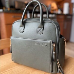 Ayla & Co Diaper Bag - Olive